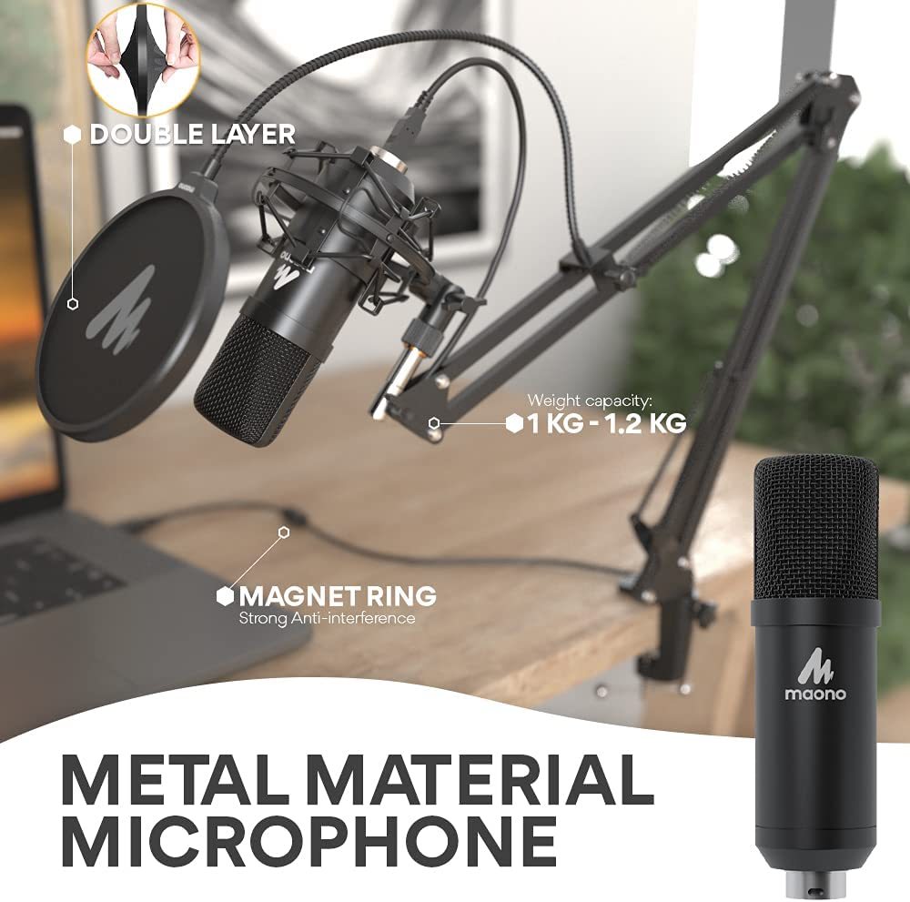 Mobile Phone K Song Capacitor Computer Recording Microphone Wired Microphone Mic