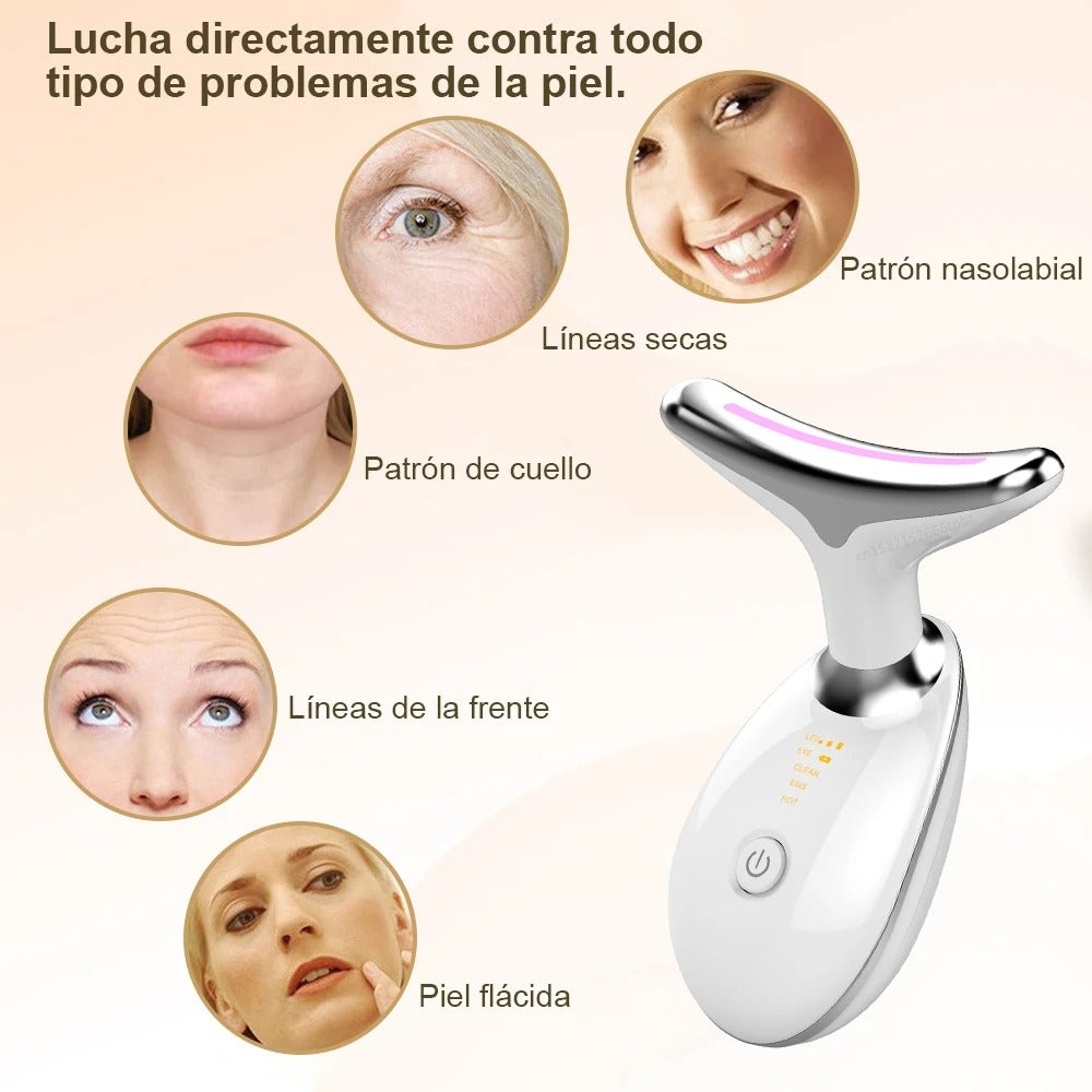 Masajeador facial lifting GlowLift-Pro + REGALO MASCARILLA FACIAL DE ORO