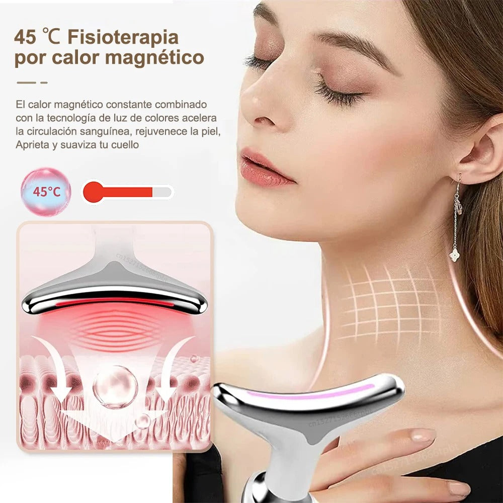 Masajeador facial lifting GlowLift-Pro + REGALO MASCARILLA FACIAL DE ORO